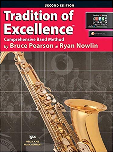 KJOS W61XB Tradition of Excellence Tenor Sax Book 1