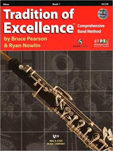 KJOS W61OB Tradition of Excellence Oboe Book 1 - Ray's Midbell Music