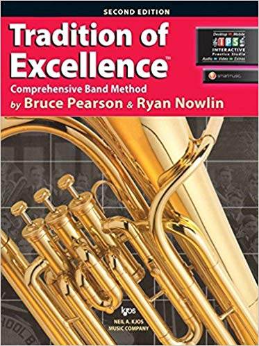 KJOS W61BC Tradition of Excellence BC Baritone Book 1 - Ray's Midbell Music