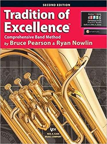 KJOS W61BC Tradition of Excellence BC Baritone Book 1