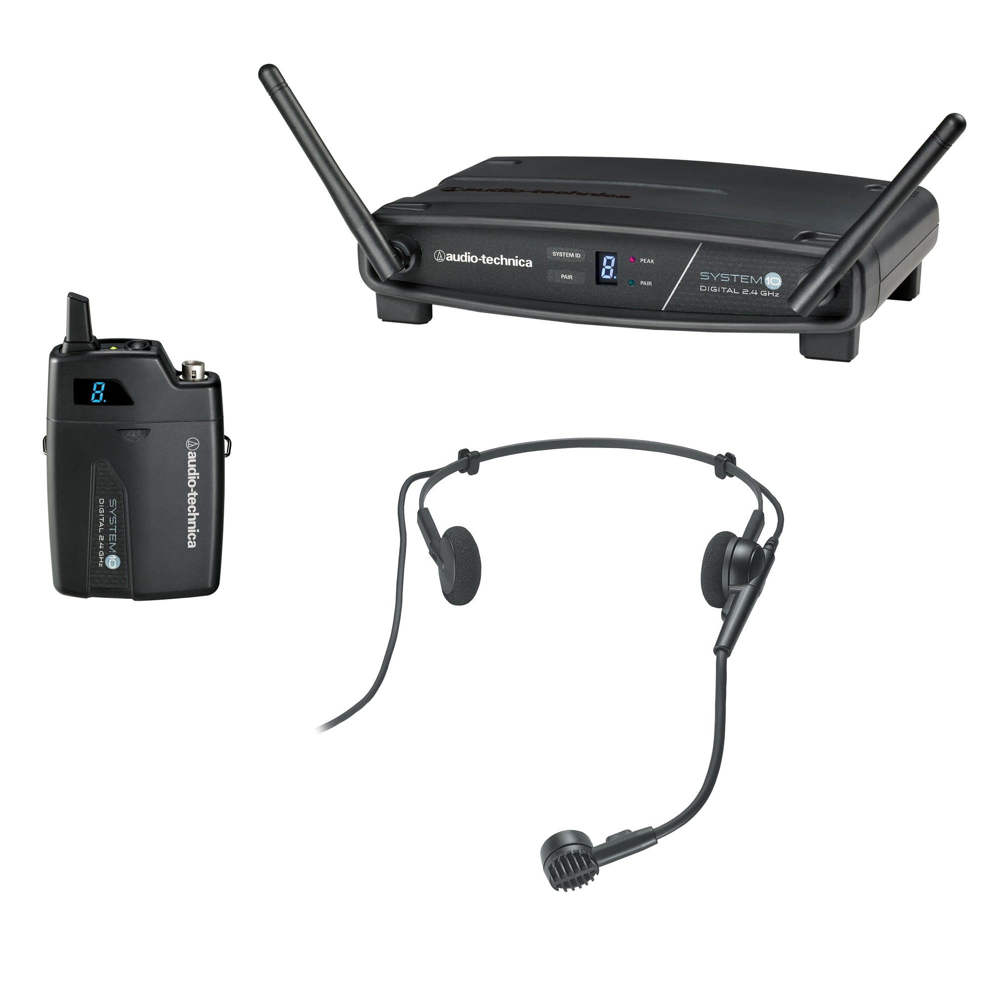 AUDIO TECHNICA ATW1101H System 10 Wireless Headworn Mic/Receiver