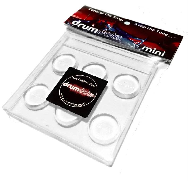 Drumdots DDM6PK Mini Size Drum Dampeners (6 Pack) - Ray's Midbell Music