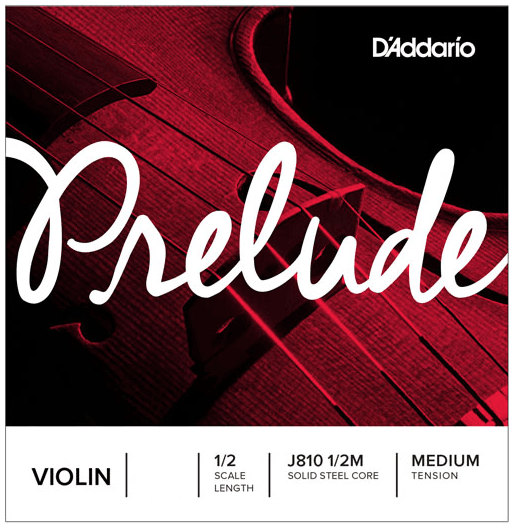 D'ADDARIO J81312M 1/2 Prelude Violin D String, Medium Tension - Ray's Midbell Music
