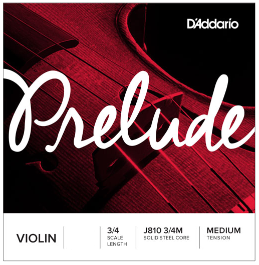 D'ADDARIO J81334M 3/4 Prelude Violin D String