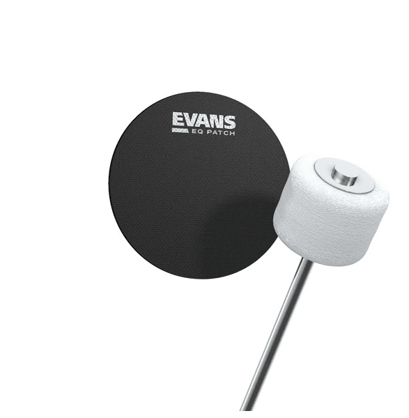 EVANS EQPB1 EQ Black Nylon Patch (2 Pack) - Ray's Midbell Music