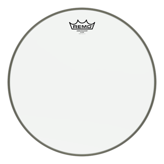 REMO BR132000 20" Clear Ambassador Bass Head