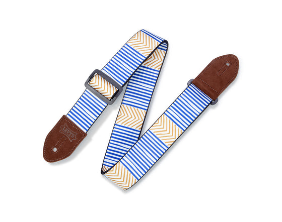 LEVYS MP2TC002 2" Sublimation Strap w/ Suede Ends