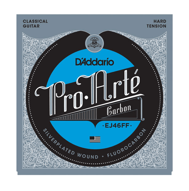 D'ADDARIO EJ46FF Pro-Arte Carbon Classical Guitar Strings, Dynacore Basses, Hard Tension - Ray's Midbell Music