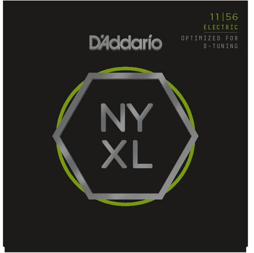 D'ADDARIO NYXL1156 NYXL Medium Top/Extra-Heavy Bottom Electric Guitar Strings, - Ray's Midbell Music