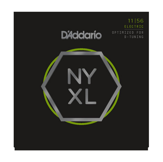 D'ADDARIO NYXL1156 NYXL Medium Top/Extra-Heavy Bottom Electric Guitar Strings,