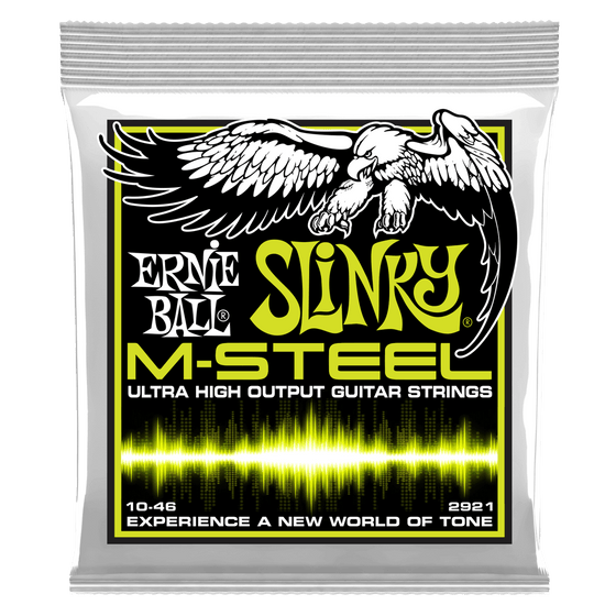 ERNIE BALL P02921 Regular Slinky M-Steel Electric Guitar Strings