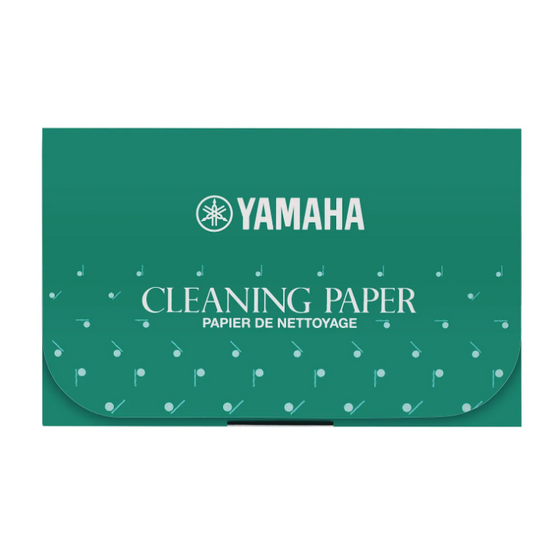 YAMAHA YAC1113P Cleaning Pap Paper (70 sheets)