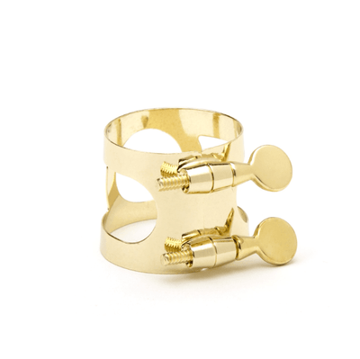 YAMAHA YAC1611 Tenor Sax Ligature Lacquered Brass - Ray's Midbell Music