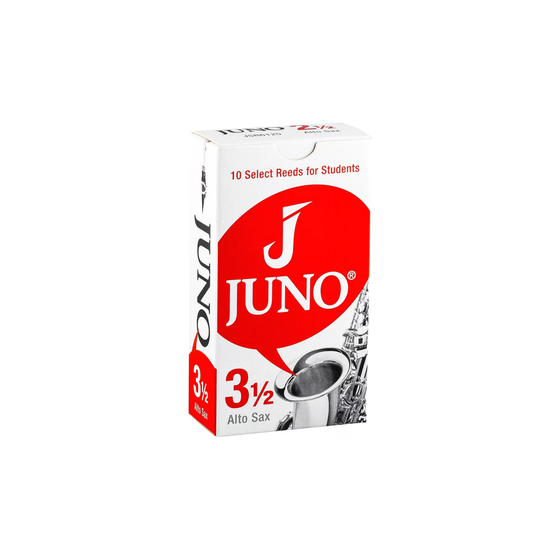 JUNO JSR6135 #3.5 Eb Alto Sax Reeds, Box Of 10