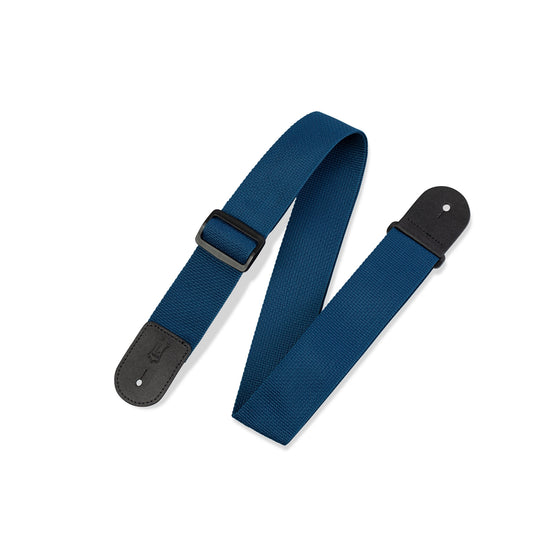 LEVYS M8POLYNAVL 2" Polypropylene Guitar Strap, Navy