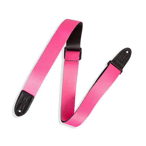 LEVYS MPJRPNK 1.5" Kids Guitar Strap, Basic Pink