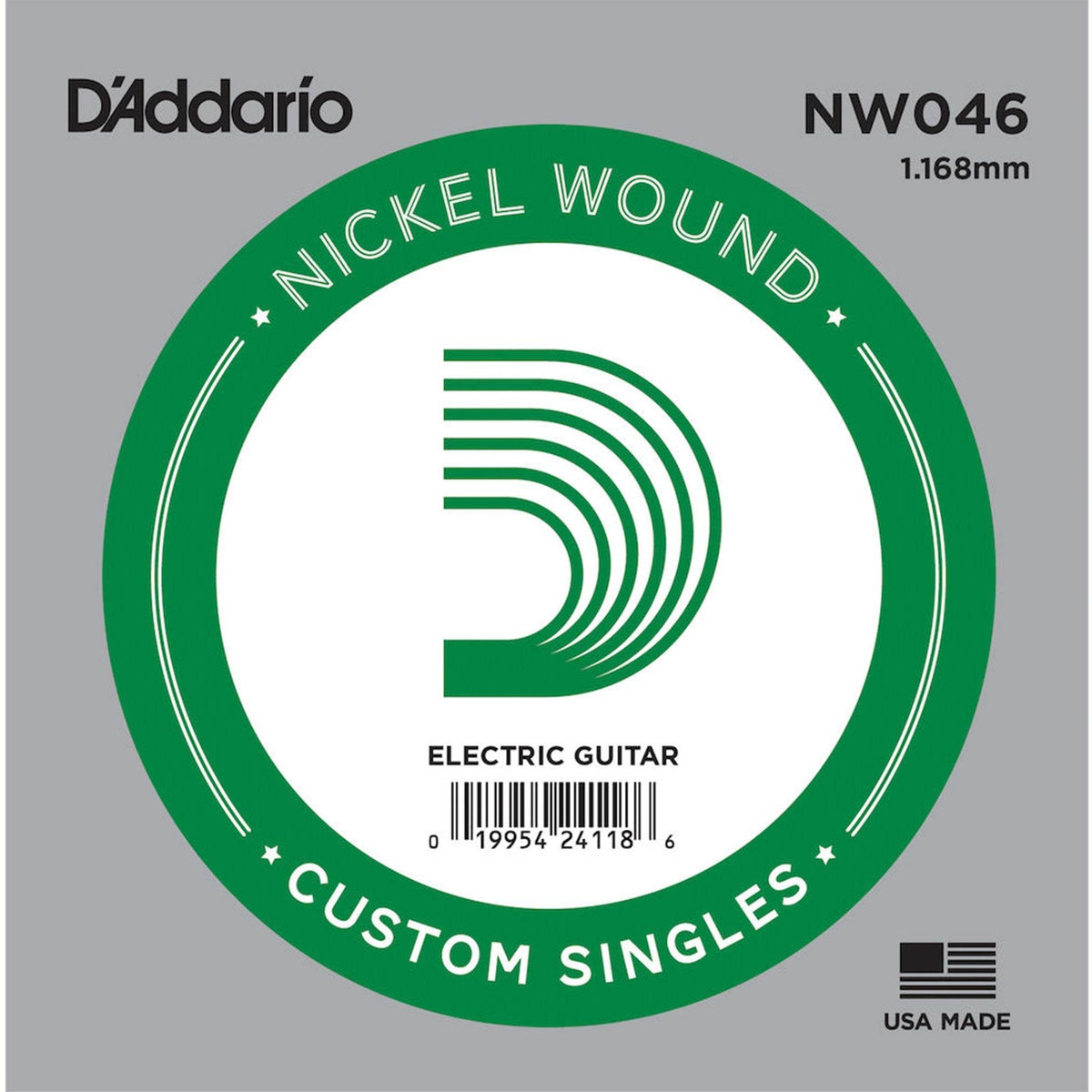 D'ADDARIO NW046 .046 Single XL Nickel Wound String - Ray's Midbell Music