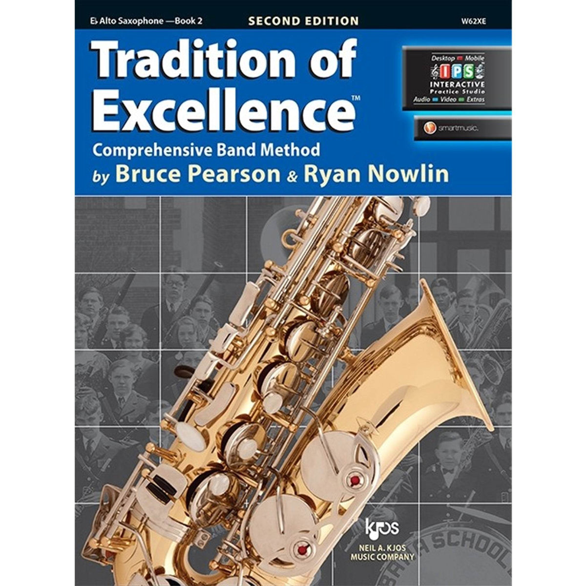 KJOS W62XE Tradition of Excellence Alto Sax Bk 2 - Ray's Midbell Music