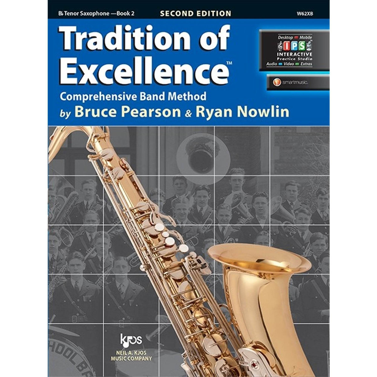 KJOS W62XB Tradition of Excellence Tenor Sax Bk 2 - Ray's Midbell Music