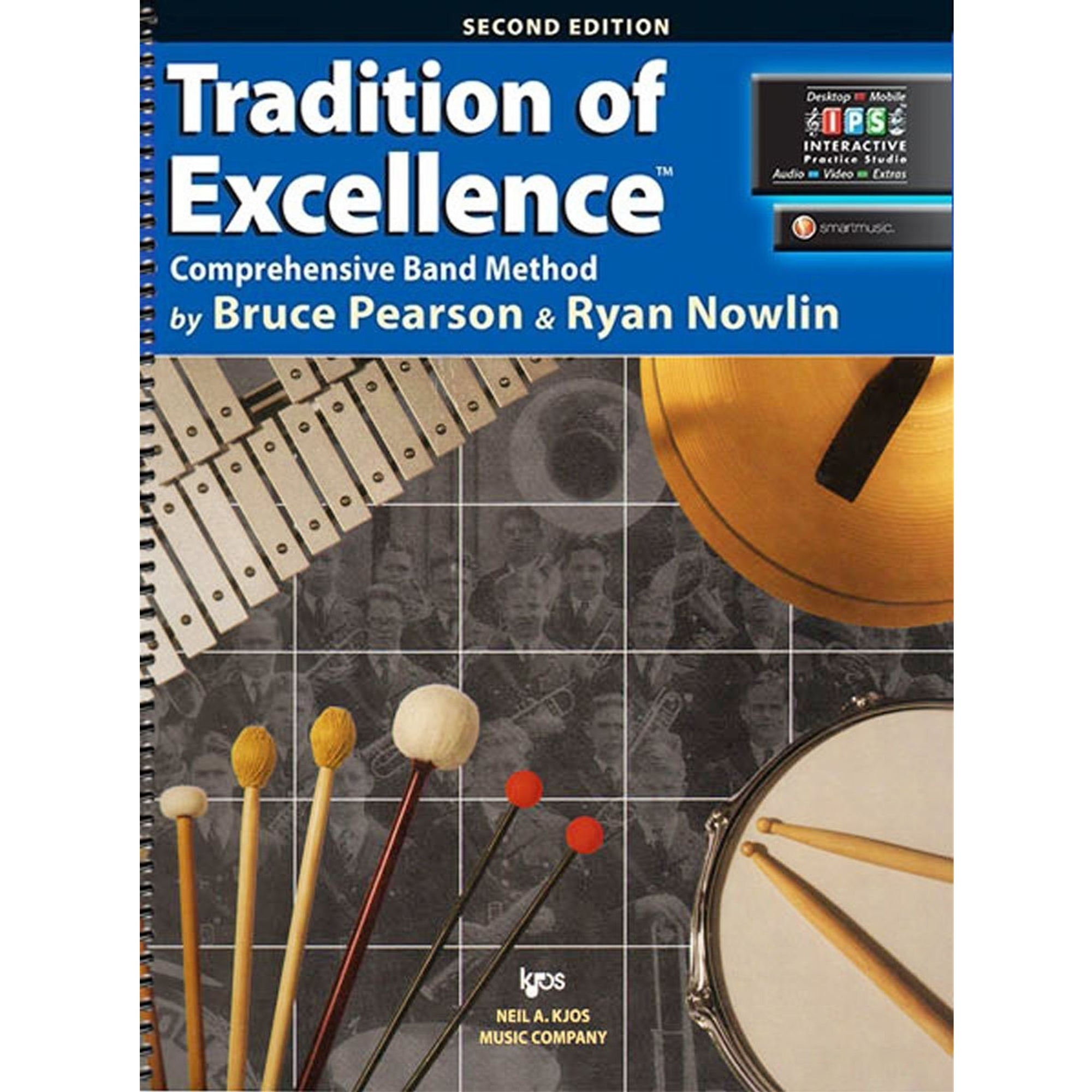 KJOS W62PR Tradition of Excellence Percussion Bk 2