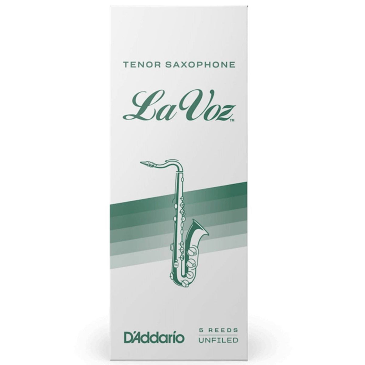 LA VOZ RKC05MD Medium Tenor Sax Reeds, Box of 5 - Ray's Midbell Music