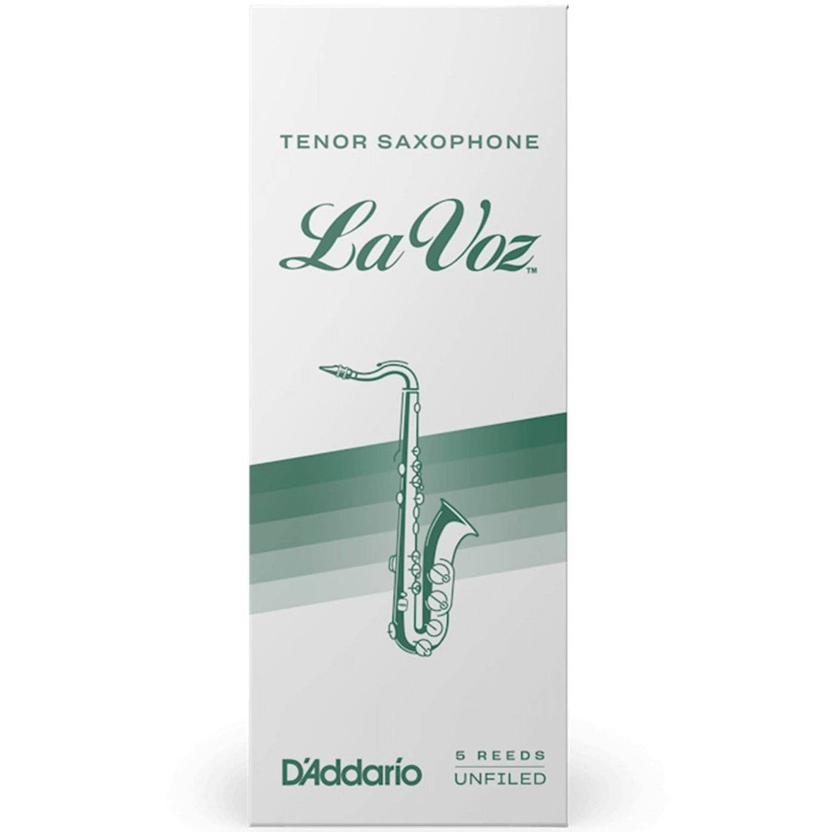 LA VOZ RKC05MS Medium Soft Tenor Sax Reeds, Box of 5 - Ray's Midbell Music