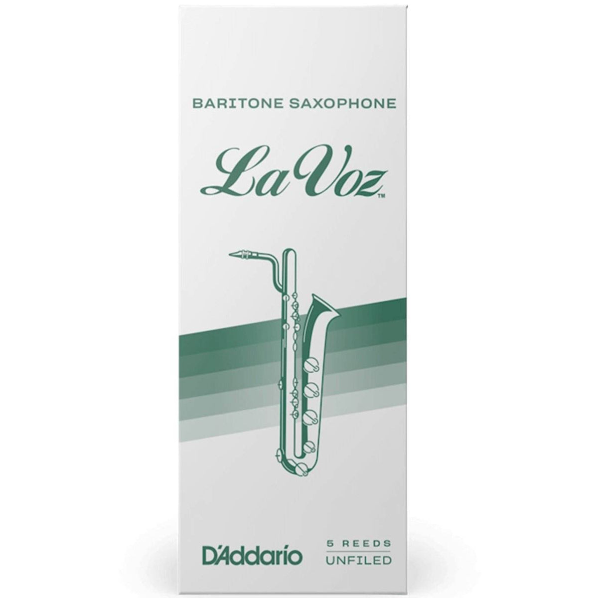 LA VOZ RLC05MS Medium Soft Bari Sax Reeds, Box of 5 - Ray's Midbell Music