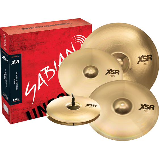 SABIAN XSR5005GB XSR Promotional Set w/ Free 18"