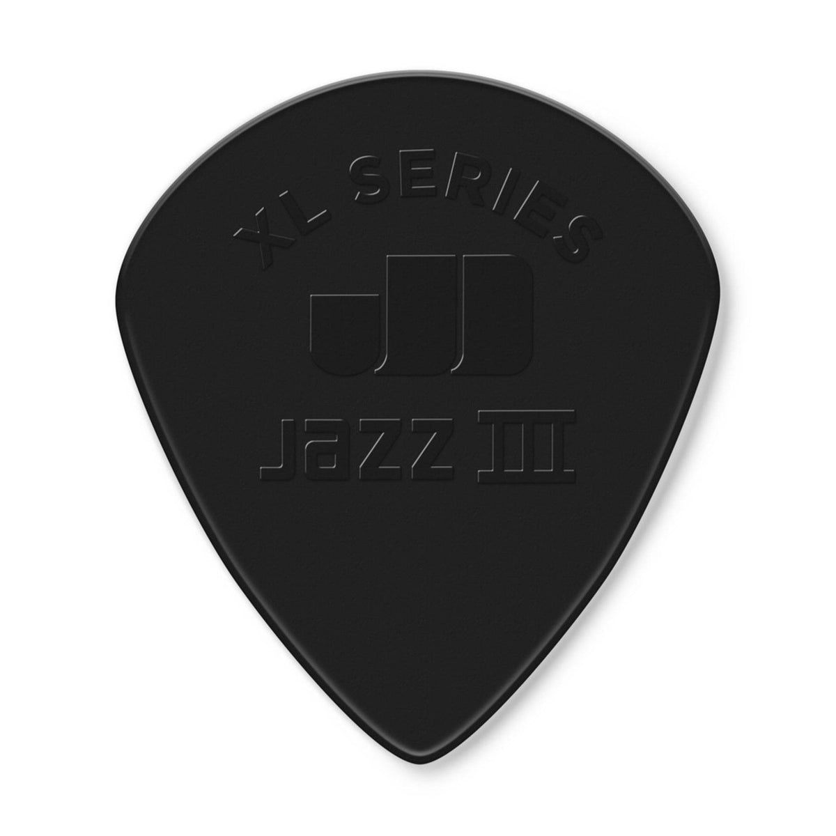 DUNLOP 47PXLS Jazz III Pick 1.38 Black Stiffo XL 6pk - Ray's Midbell Music