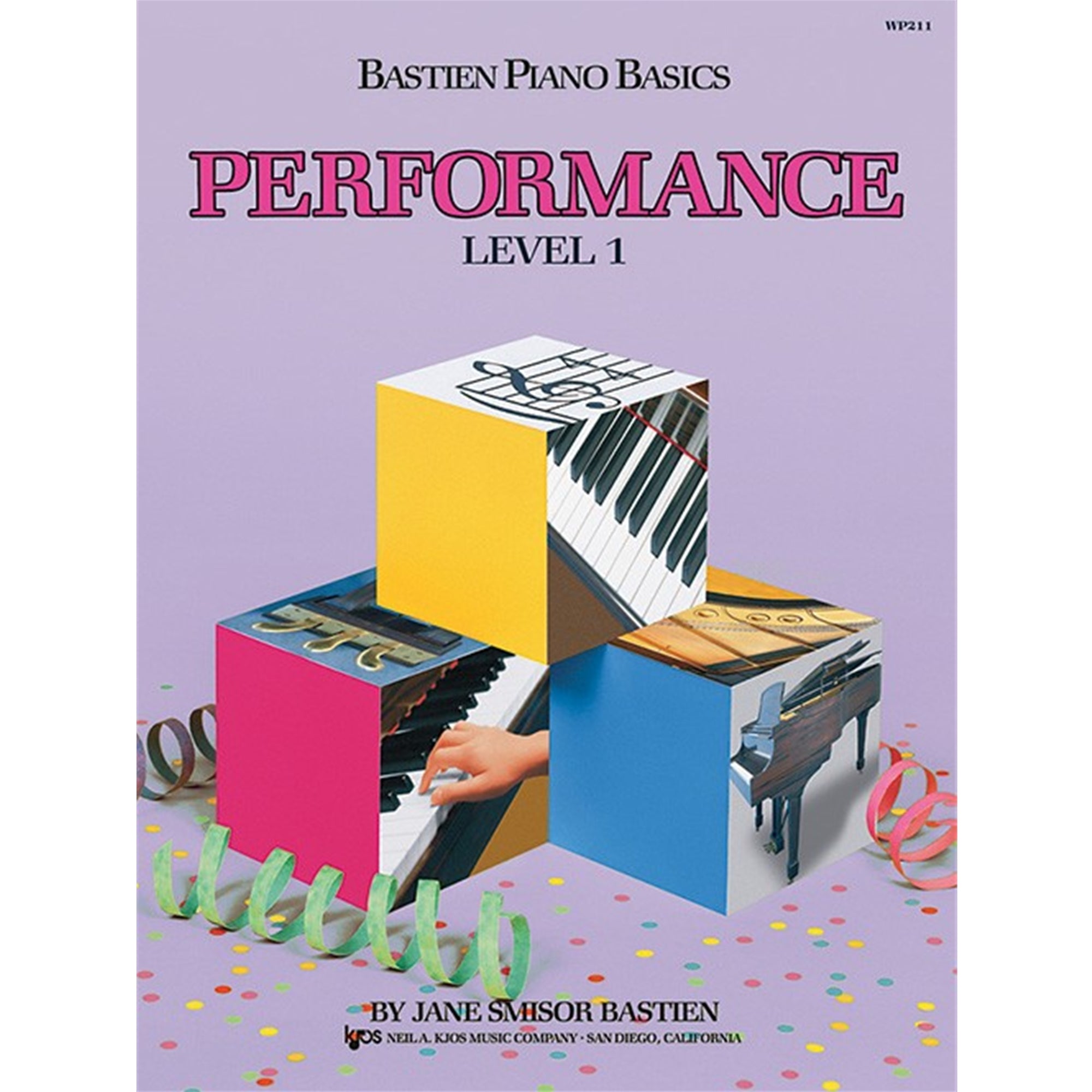 KJOS WP211 Bastien Piano Basics Performance Level 1
