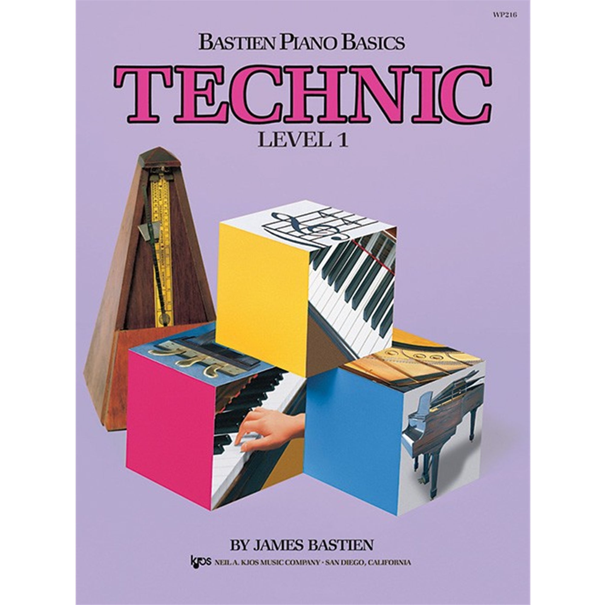 KJOS WP216 Bastien Piano Basics Technic Level 1