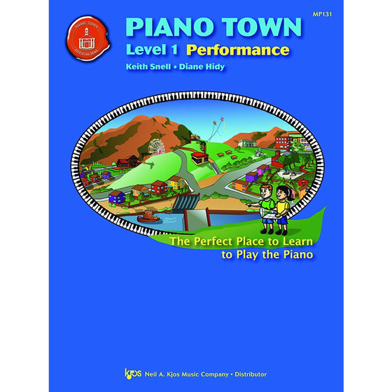 KJOS MP131 Piano Town Performance Level 1