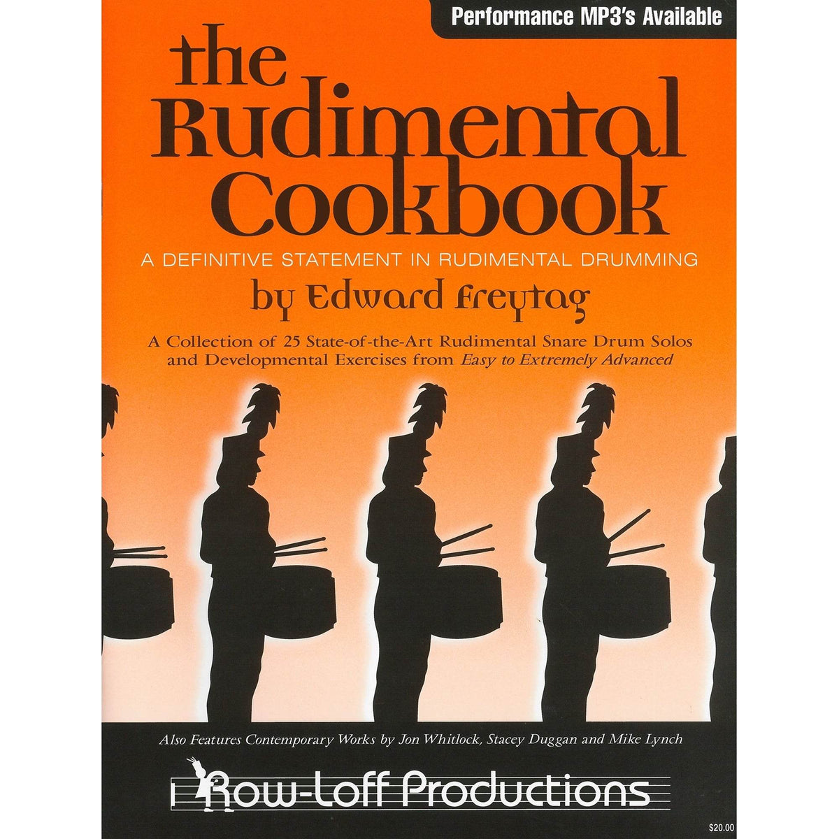 ROWLOFF PUB 1001WCD Rudimental Cookbook BkCD - Ray's Midbell Music