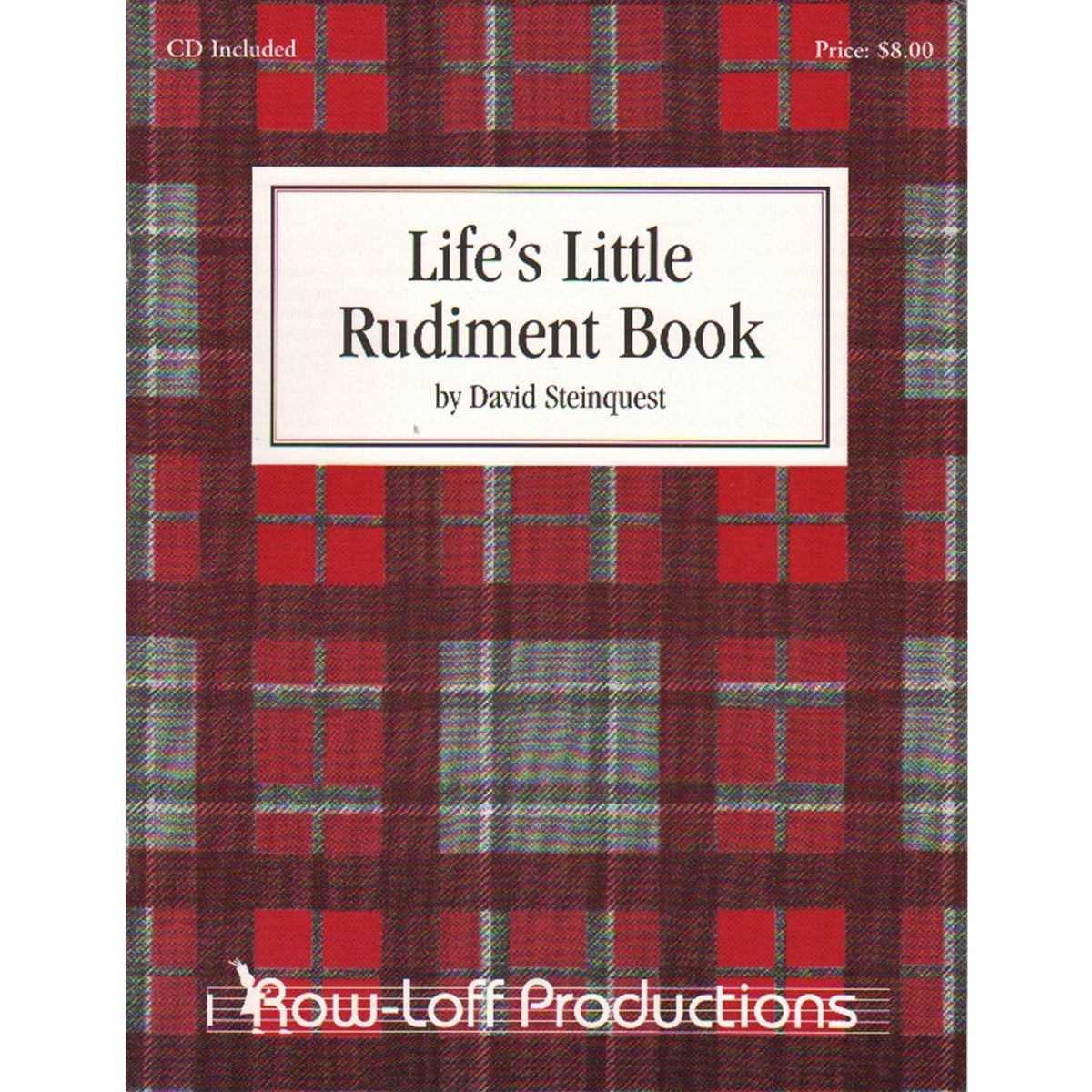 ROWLOFF PUB 1006CD Life's Little Rudiment Book - Ray's Midbell Music
