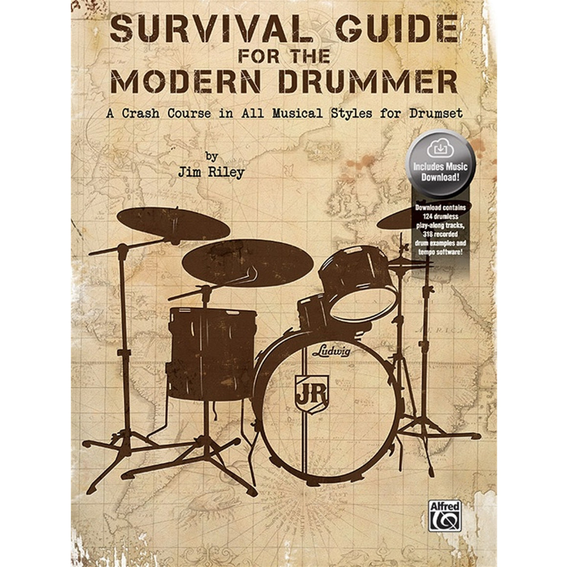 ALFRED 980692284087 Survival Guide for the Modern Drummer