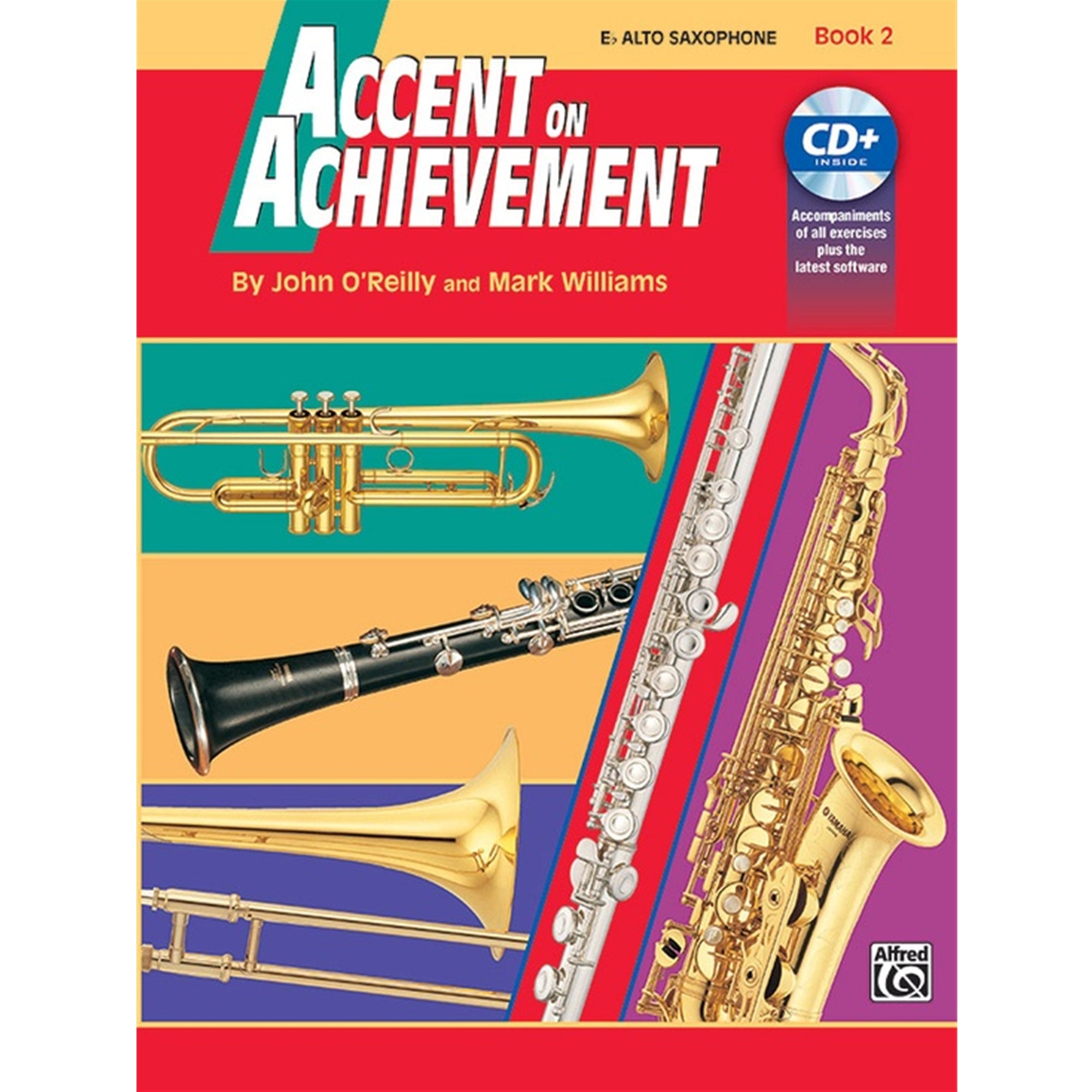 ALFRED 18261 Accent on Achievement E-flat Alto Sax Book 2