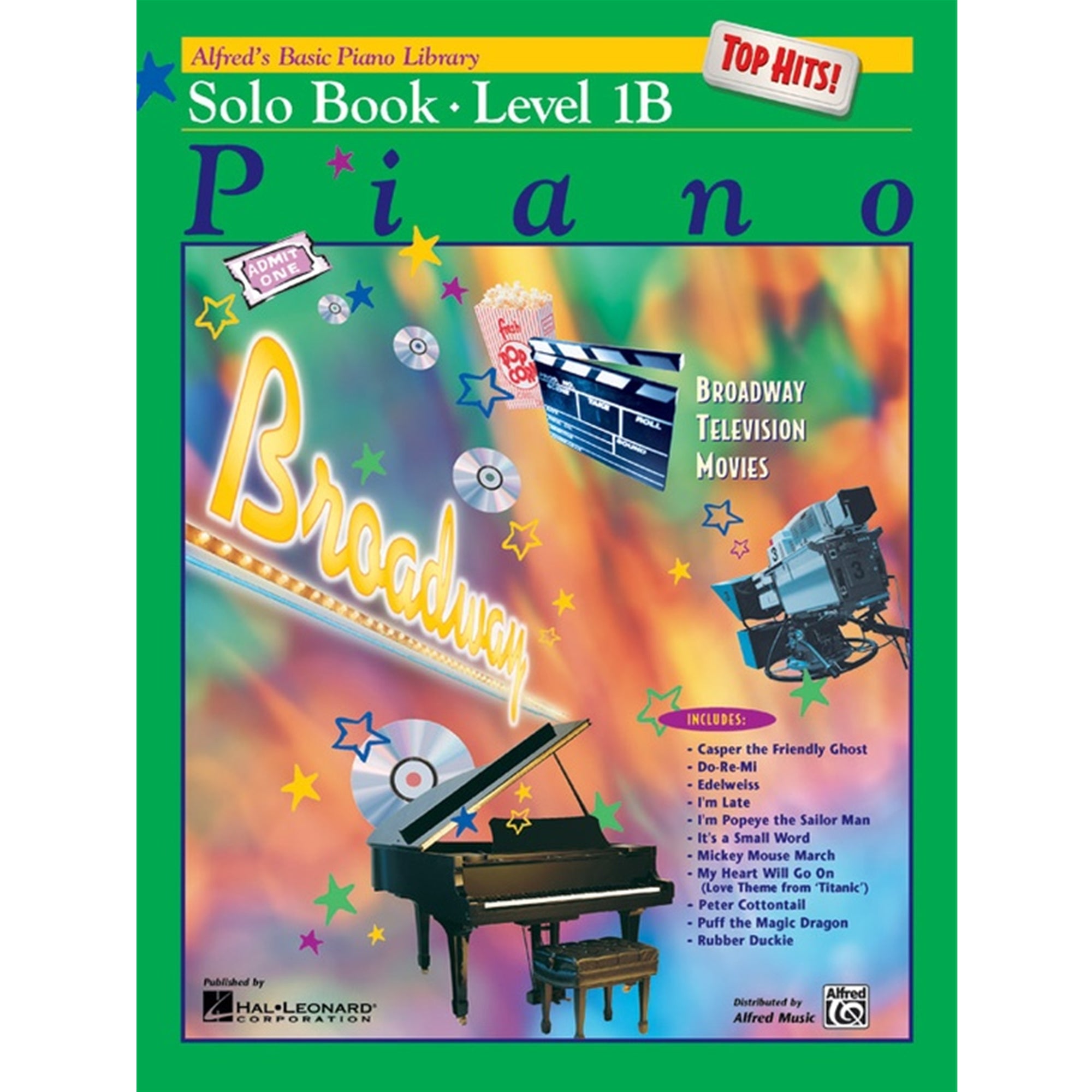 ALFRED 16496 Alfred's Basic Piano Library: Top Hits! Solo Book 1B