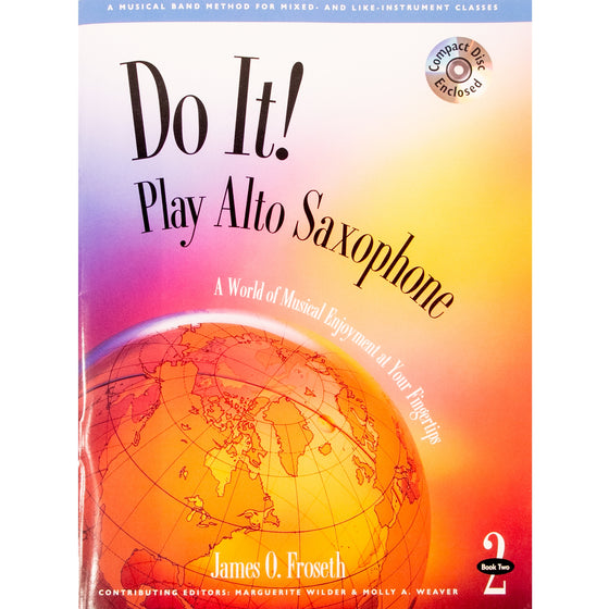 GIA PUBLISHER M504 Do it! Play Alto Sax Book 2 w/ CD