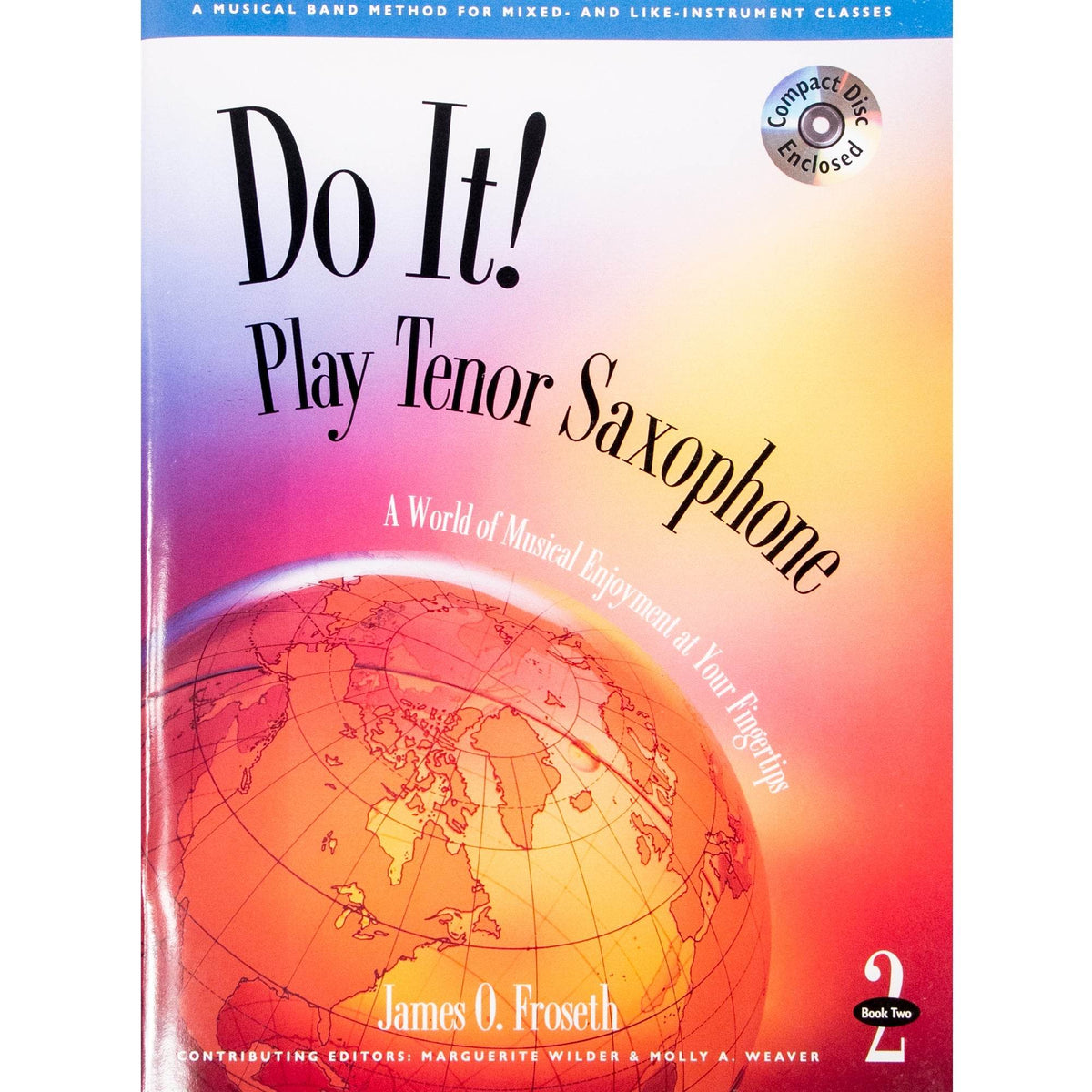 GIA PUBLISHER M506 Do it! Play Tenor Sax Book 2 w/ CD - Ray's Midbell Music