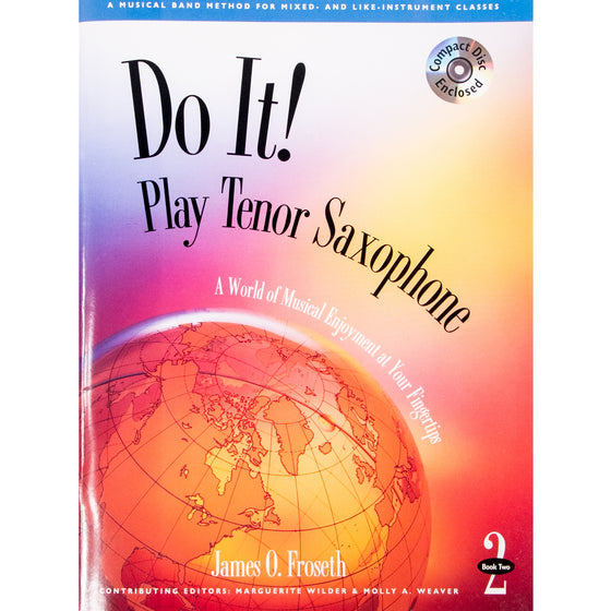 GIA PUBLISHER M506 Do it! Play Tenor Sax Book 2 w/ CD