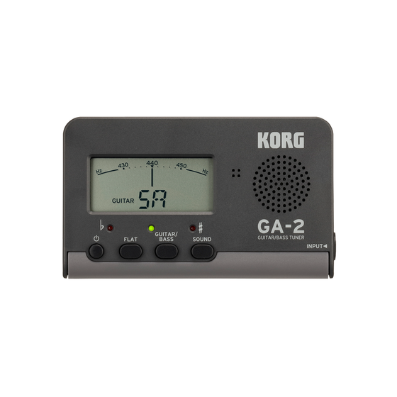 KORG GA2 Guitar/Bass Tuner