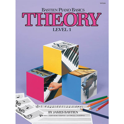 KJOS WP206 Bastien Piano Basics Theory Level 1 - Ray's Midbell Music
