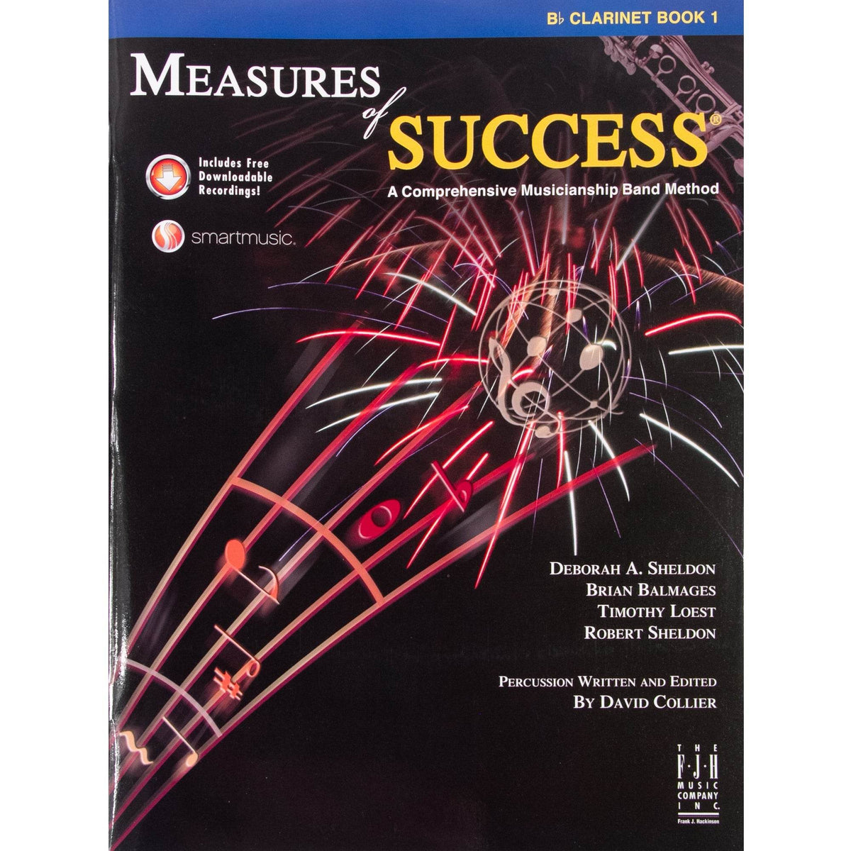FJH PUBLISHER BB208CL Measures of Success Clarinet Bk 1 - Ray's Midbell Music