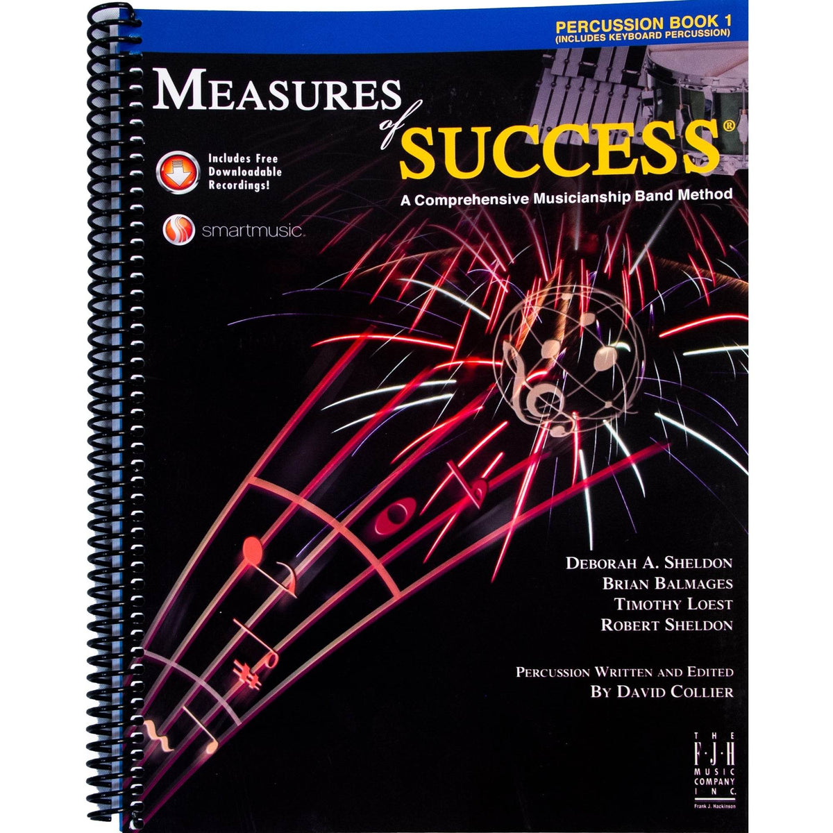 FJH PUBLISHER BB208PER Measures of Success Percussion Bk 1 - Ray's Midbell Music