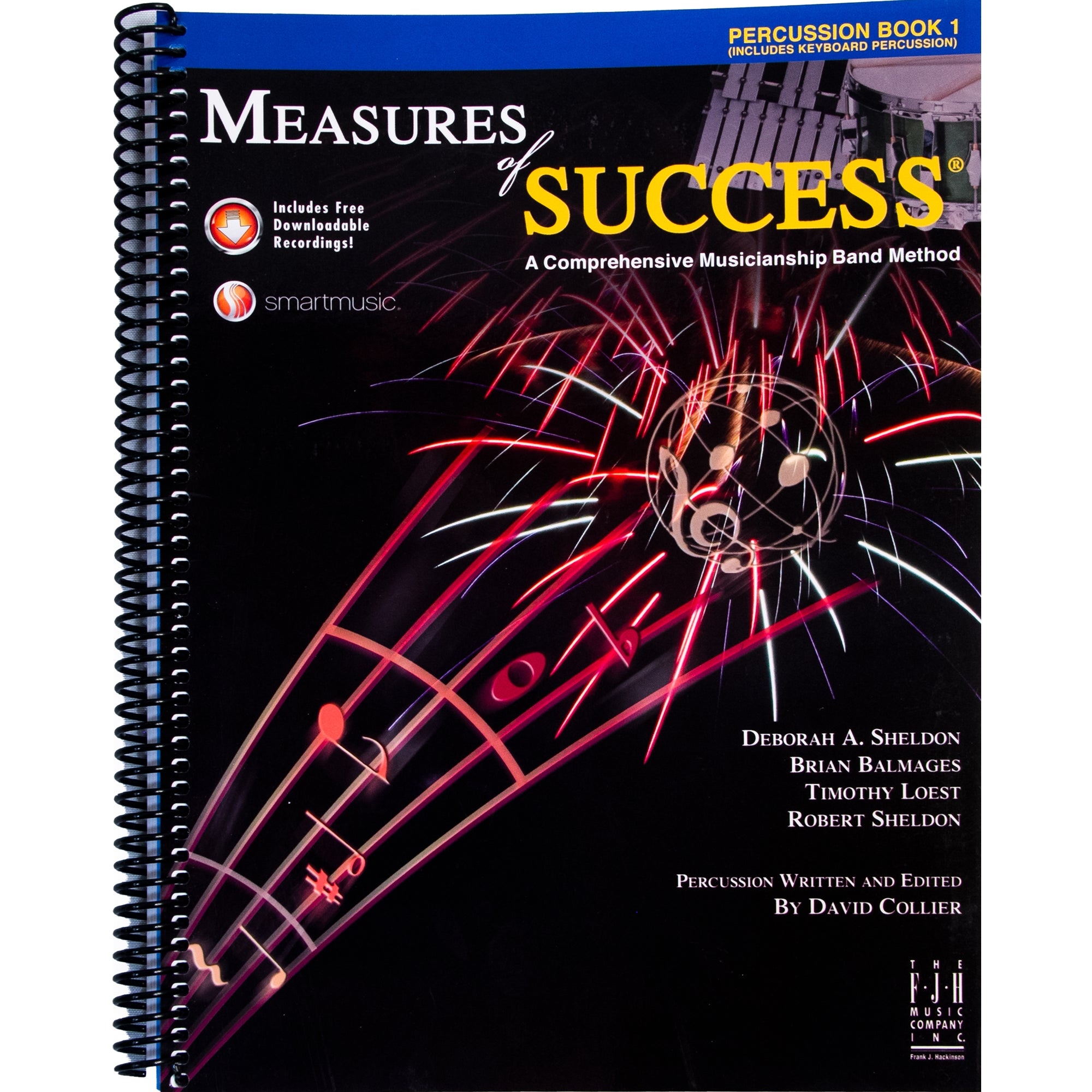 FJH PUBLISHER BB208PER Measures of Success Percussion Bk 1