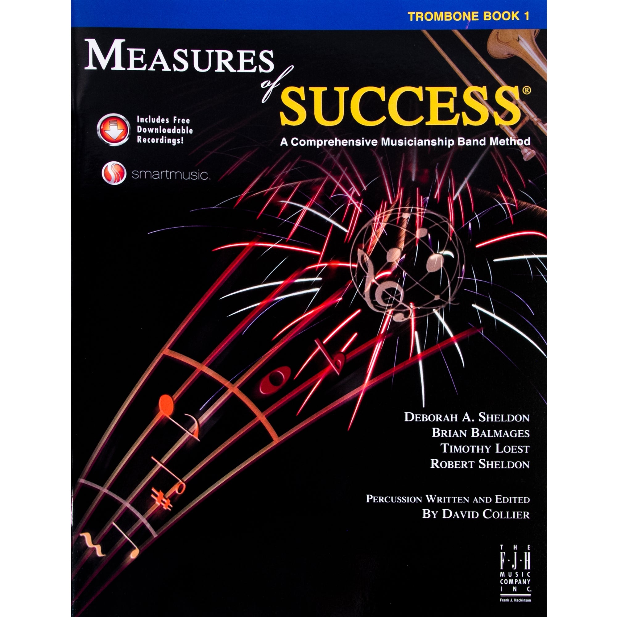 FJH PUBLISHER BB208TBN Measures of Success Trombone Bk 1