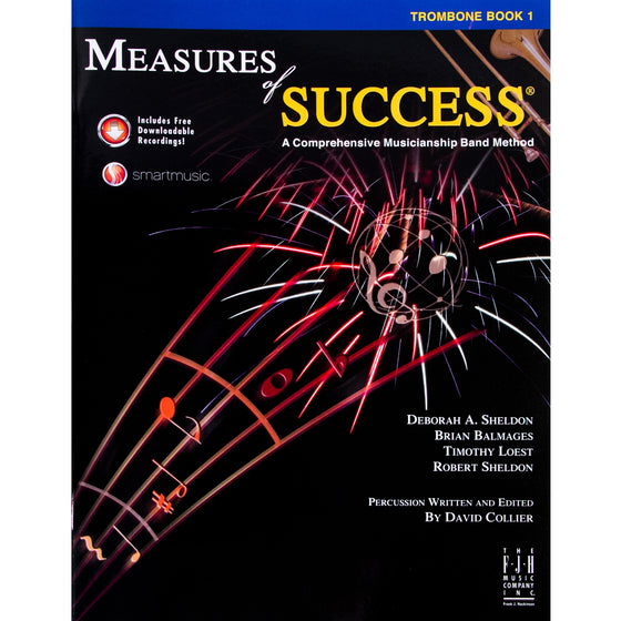 FJH PUBLISHER BB208TBN Measures of Success Trombone Bk 1