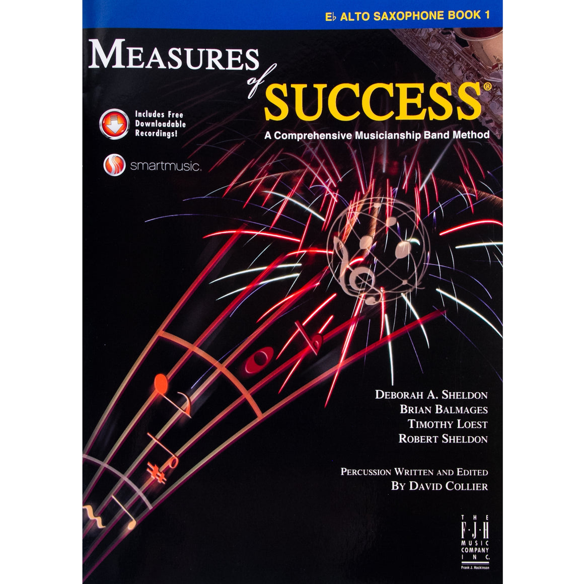 FJH PUBLISHER BB208ASX Measures of Success Alto Sax Bk 1