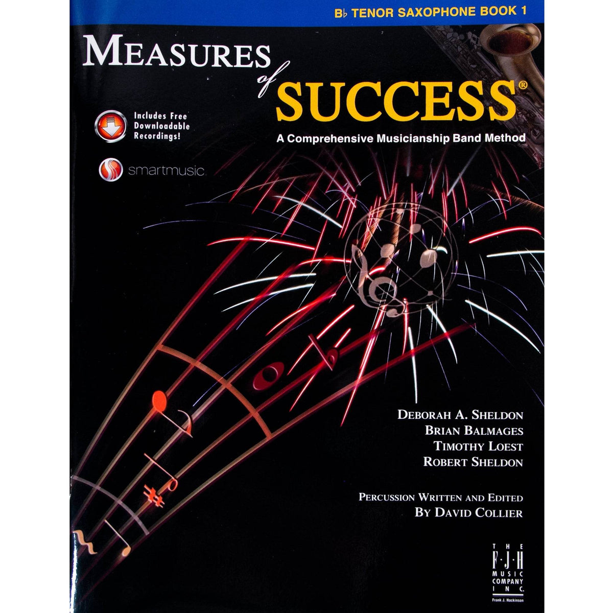 FJH PUBLISHER BB208TSX Measures of Success Tenor Sax Bk 1 - Ray's Midbell Music
