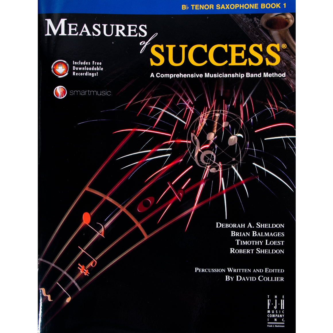 FJH PUBLISHER BB208TSX Measures of Success Tenor Sax Bk 1